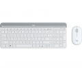 Logitech Keyboard+mouse-set Wireless - Mk470 Slim Combo Keyboard-mouse-set Wireless De Layout White - 920-009189